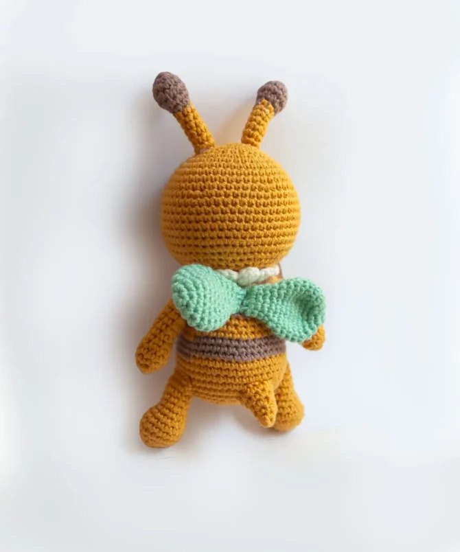 Arı Örgü Bebek, Oyuncak bebek, peluş bebek, oyuncak bebek, arı oyuncak