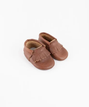 bebek ayakkabi, kahve bebek patik, bebek deri patik, bebek ayakkabısı, bebek makosen, ilk adım ayakkabısı